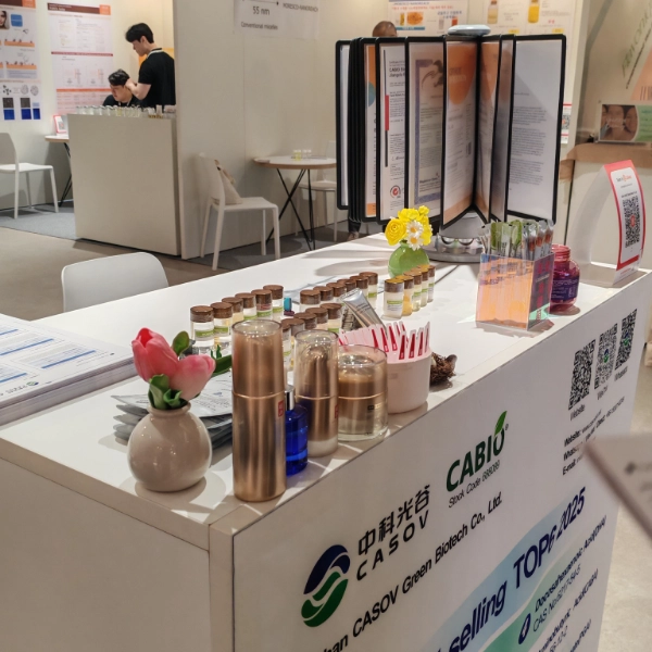 ¡CASOV participó exitosamente en in-cosmetics Korea 2025!