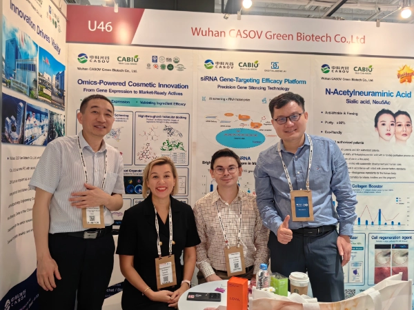 ¡CASOV participó exitosamente en in-cosmetics Korea 2025!