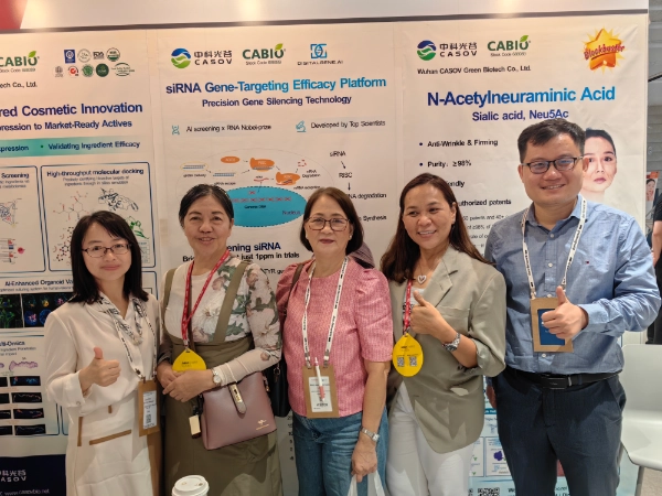 ¡CASOV participó exitosamente en in-cosmetics Korea 2025!